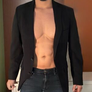 INC International Concepts Black Blazer